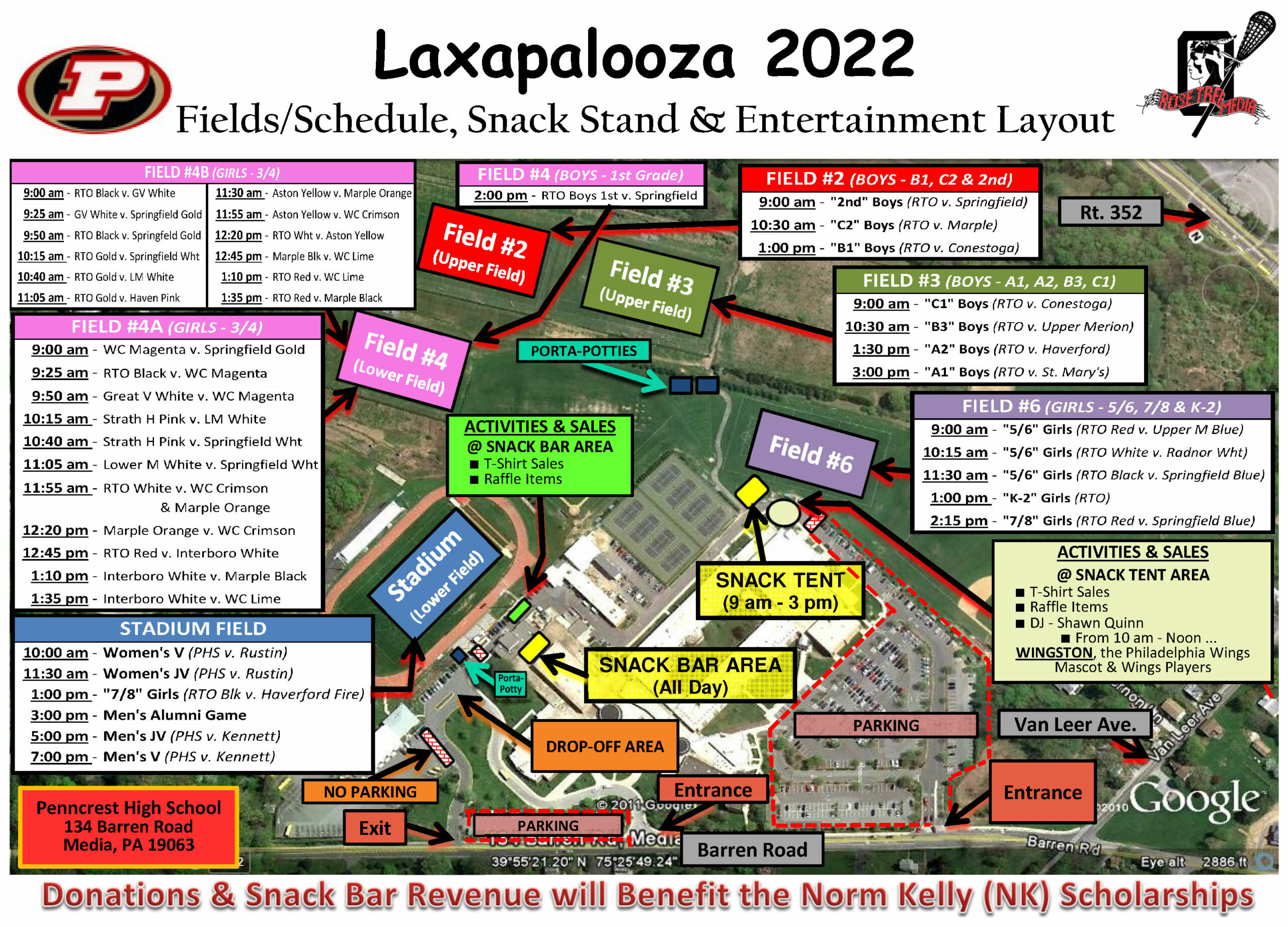 Laxapalooza Field Map & Schedule_2022 (FINAL)